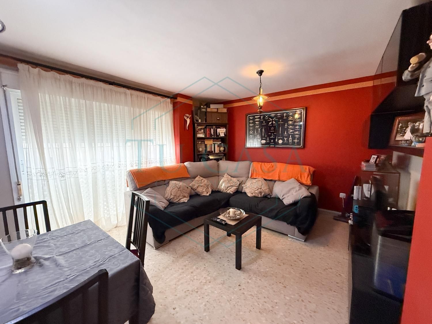 Living room of Flat for sale in Puerto Real  with Air Conditioner, Terrace and Storage room