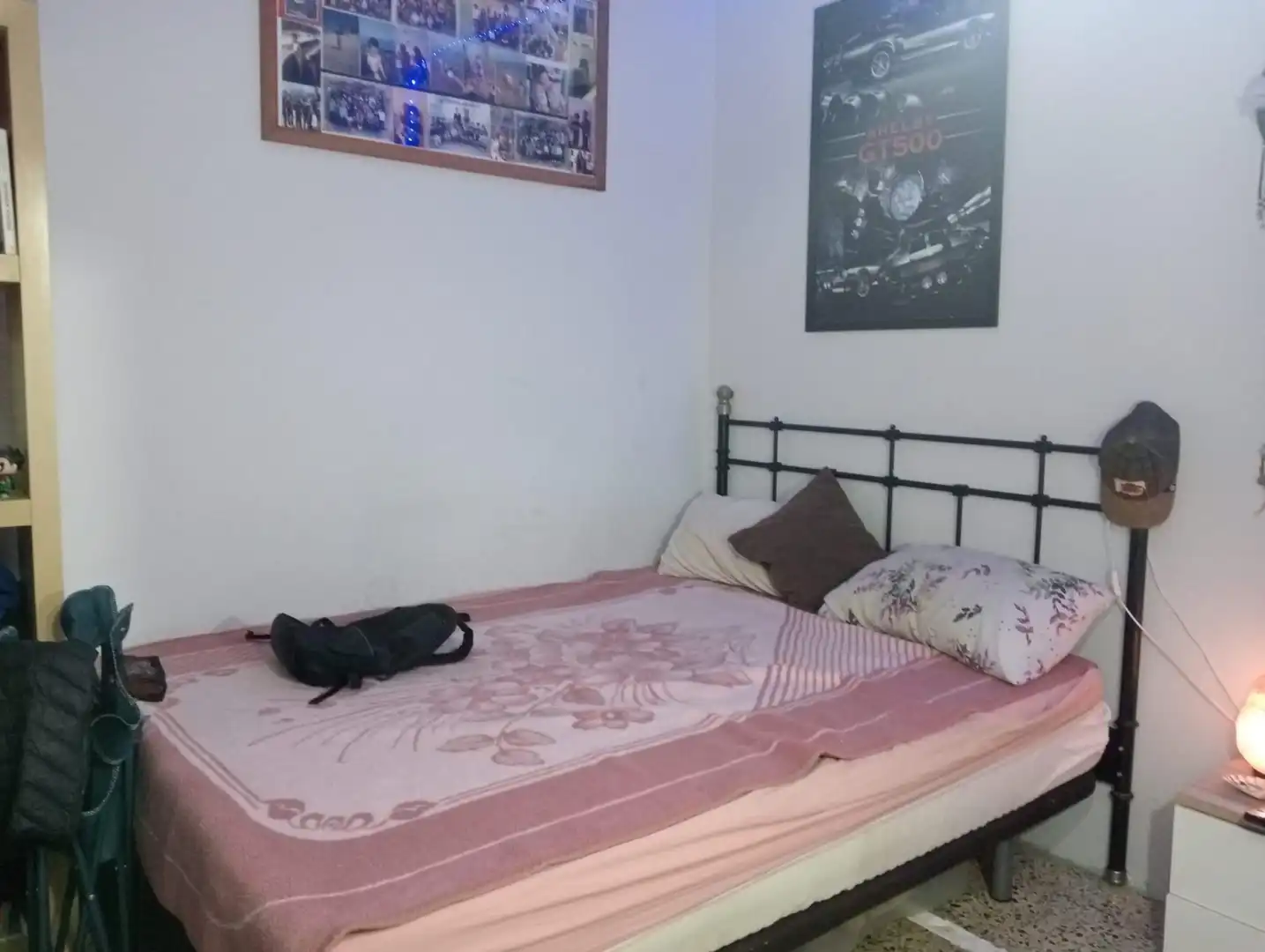 Schlafzimmer von Wohnung zum Verkauf in Badalona mit Parkett