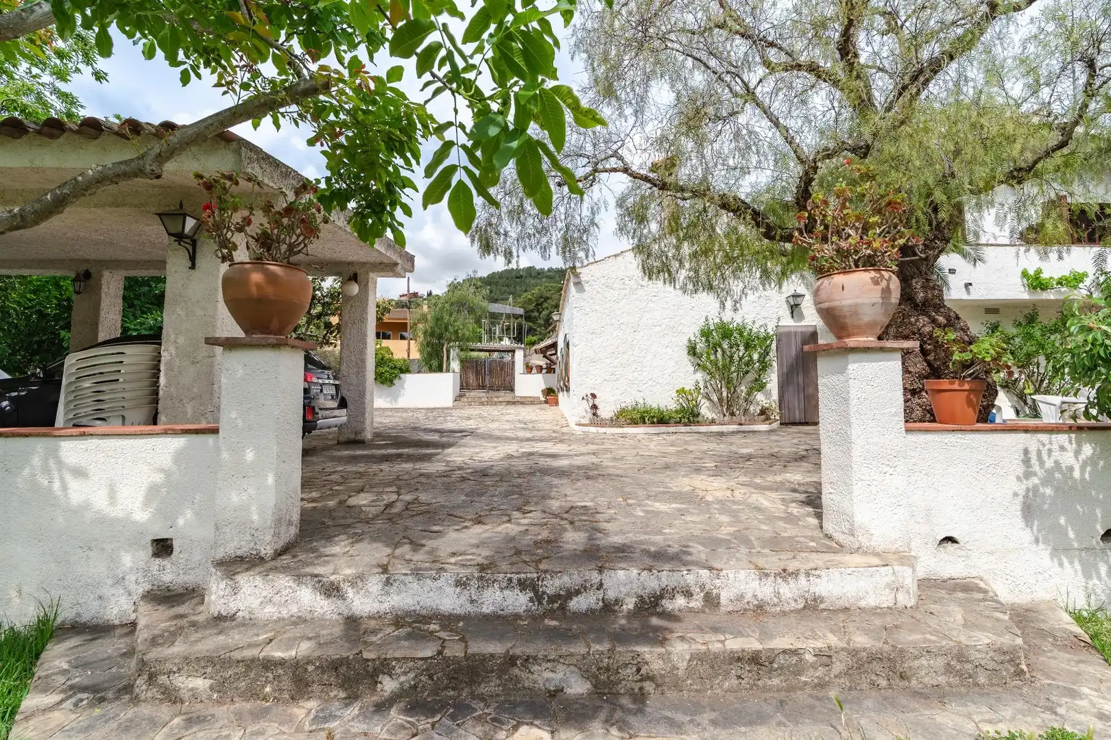 Vista exterior de Casa o xalet en venda en Vespella de Gaià amb Calefacció, Terrassa i Balcó