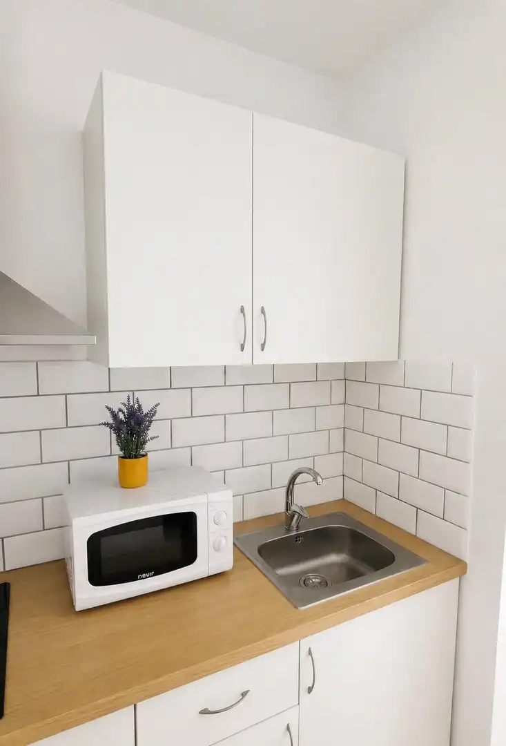 Cocina de Estudio de alquiler en Las Palmas de Gran Canaria con Amueblado