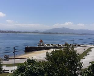 Vista exterior de Casa adosada en venda en Santander amb Terrassa