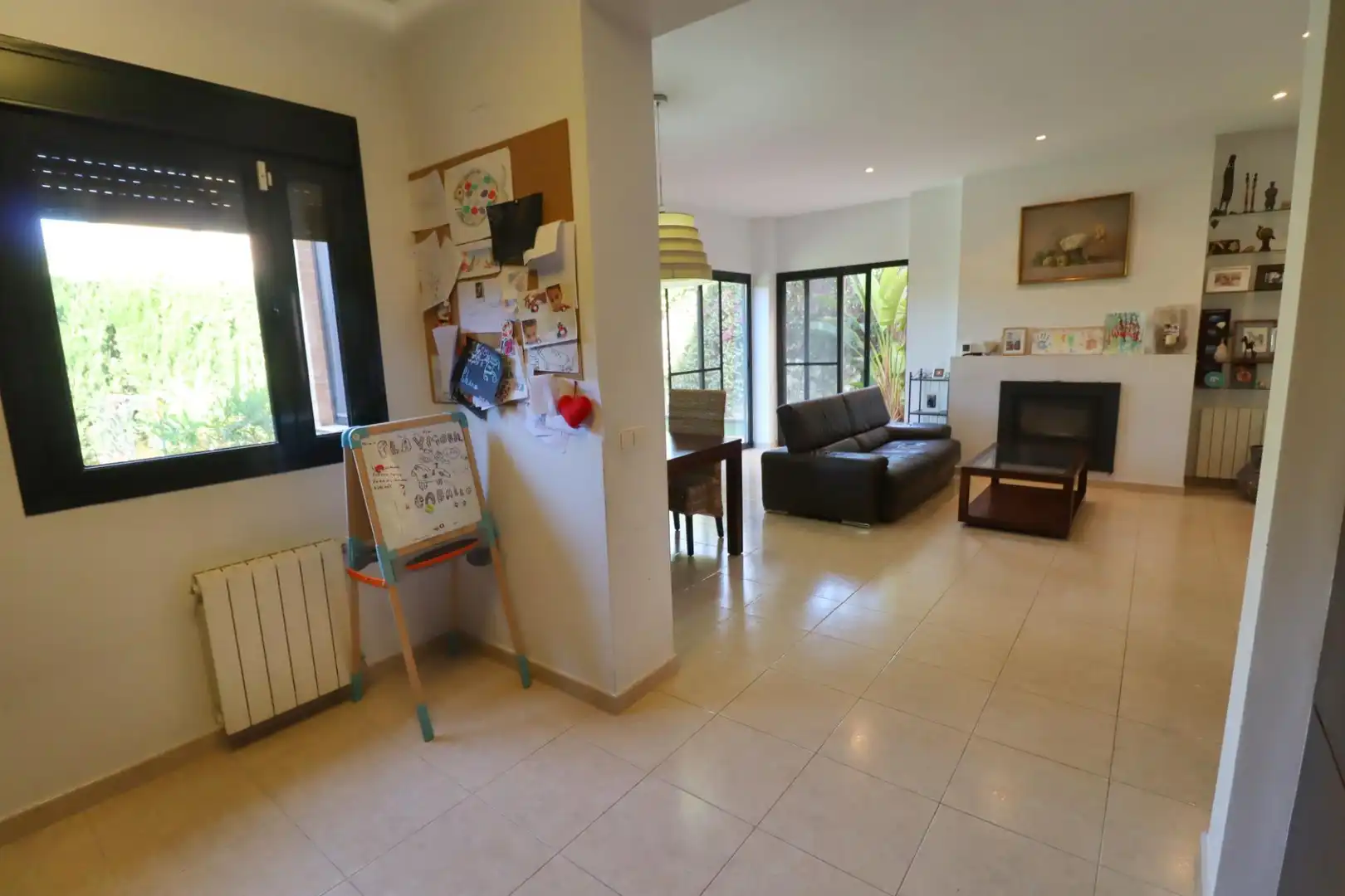 Sala de estar de Casa o chalet de alquiler en Paterna con Aire acondicionado, Calefacción y Jardín privado
