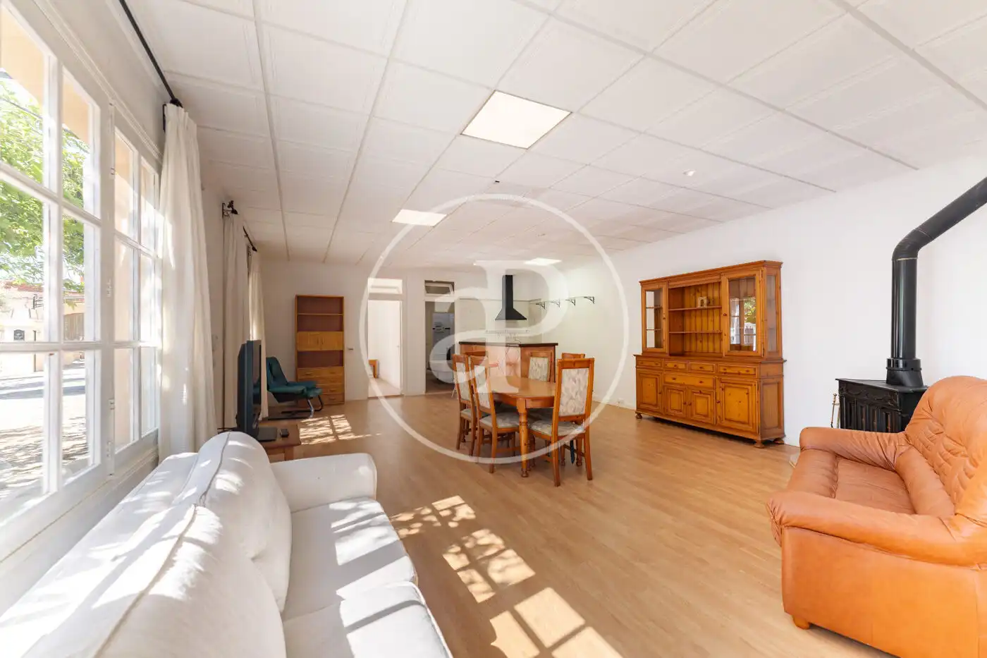 Sala d'estar de Casa adosada en venda en Lloret de Vistalegre amb Aire condicionat, Calefacció i Jardí privat