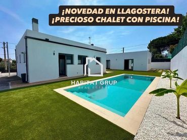 Casa amb piscina en venda a Llagostera