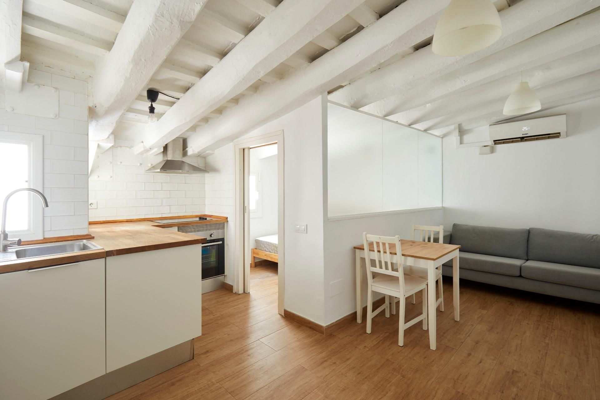 Cuina de Pis en venda en  Barcelona Capital amb Aire condicionat, Calefacció i Parquet
