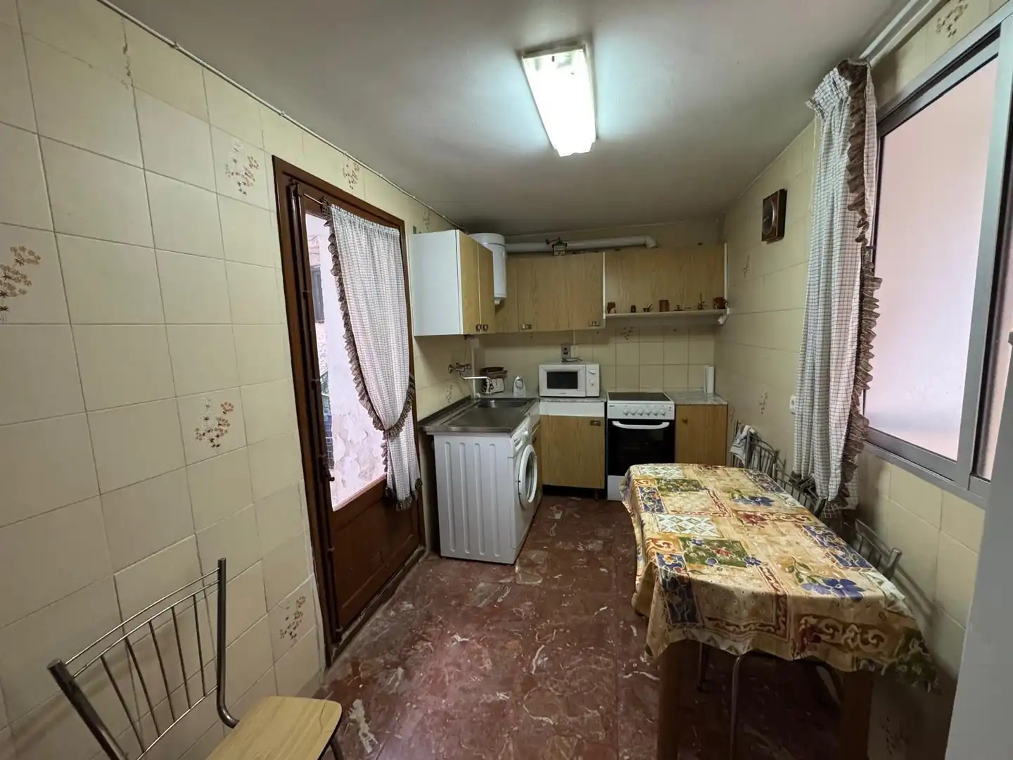 Cocina de Finca rústica en venta en Brea de Aragón con Terraza