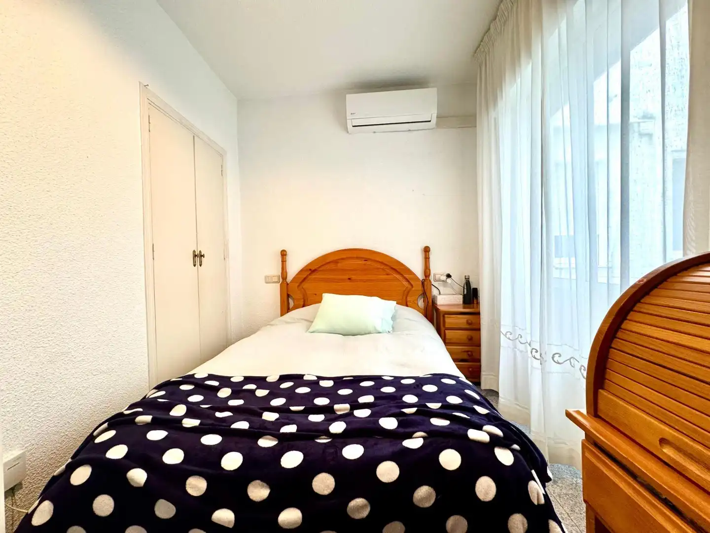 Bedroom of Flat for sale in Murcia  with Air Conditioner