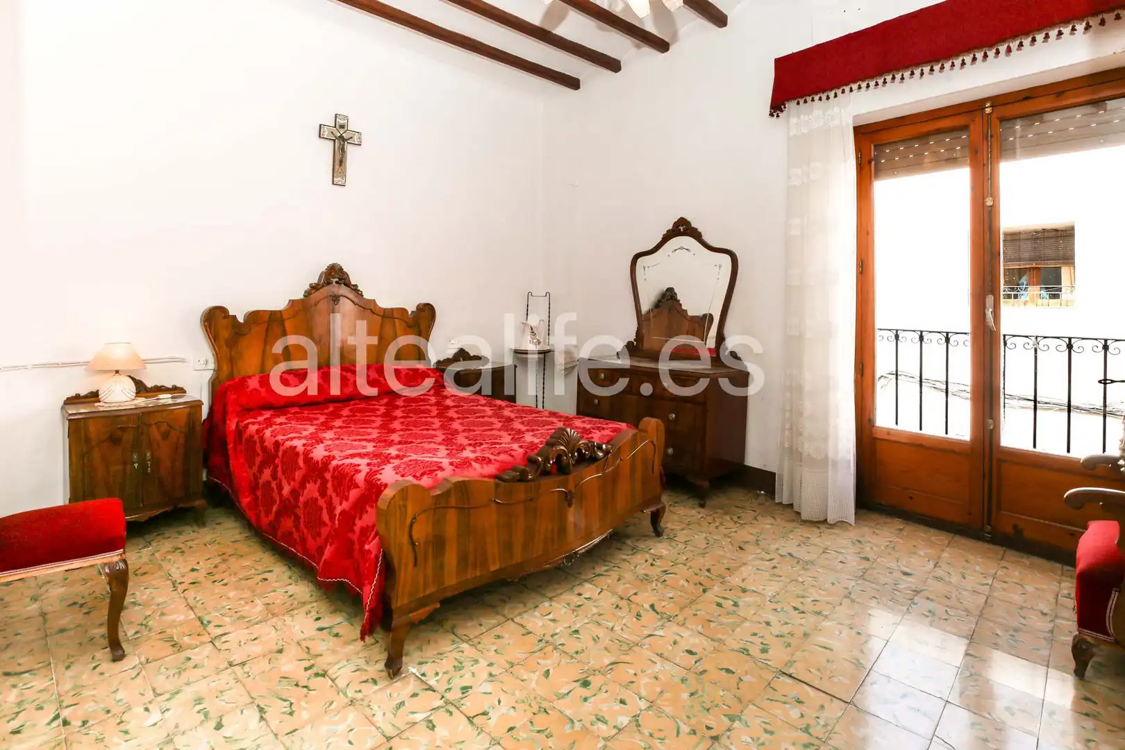Habitación de Casa adosada en venta en Polop con Aire acondicionado, Trastero y Balcón