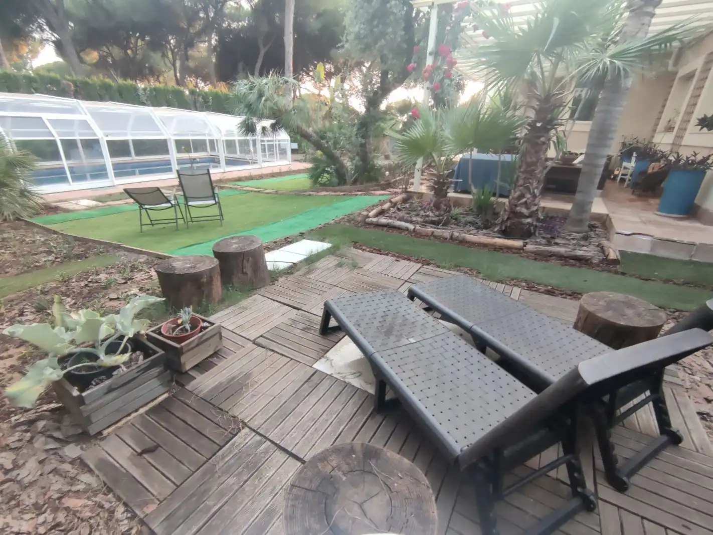 Jardín de Casa o chalet de alquiler en Bollullos de la Mitación, Sevilla