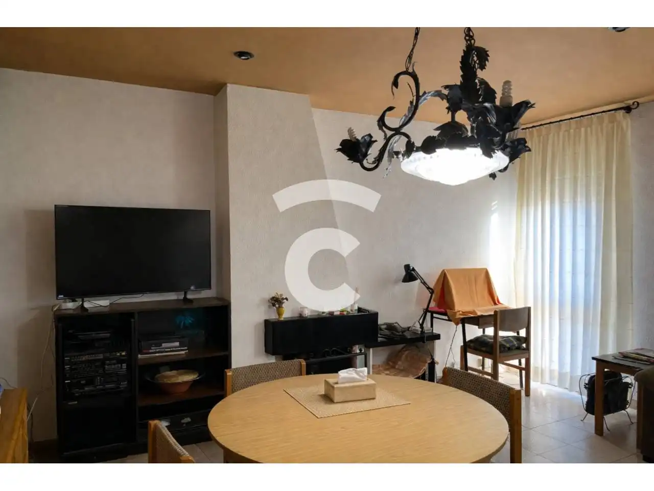 Living room of Flat for sale in Torelló  with Heating, Storage room and Balcony