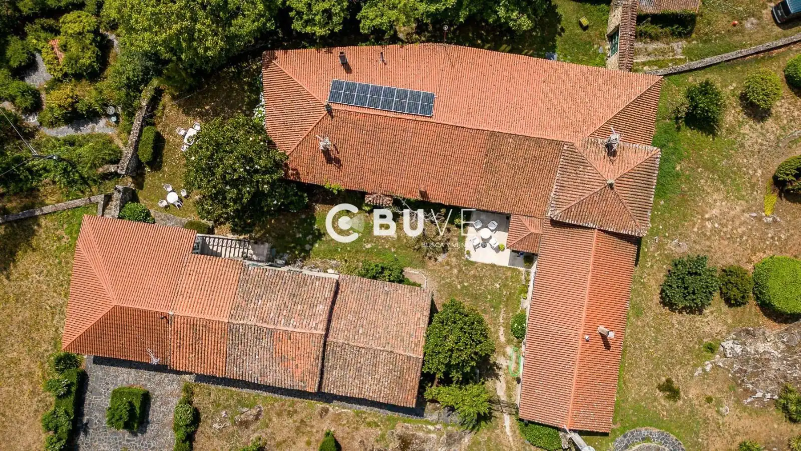 Vista exterior de Casa o xalet en venda en Pantón amb Aire condicionat, Calefacció i Terrassa