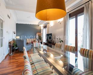 Menjador de Apartament de lloguer en  Valencia Capital amb Aire condicionat, Calefacció i Parquet