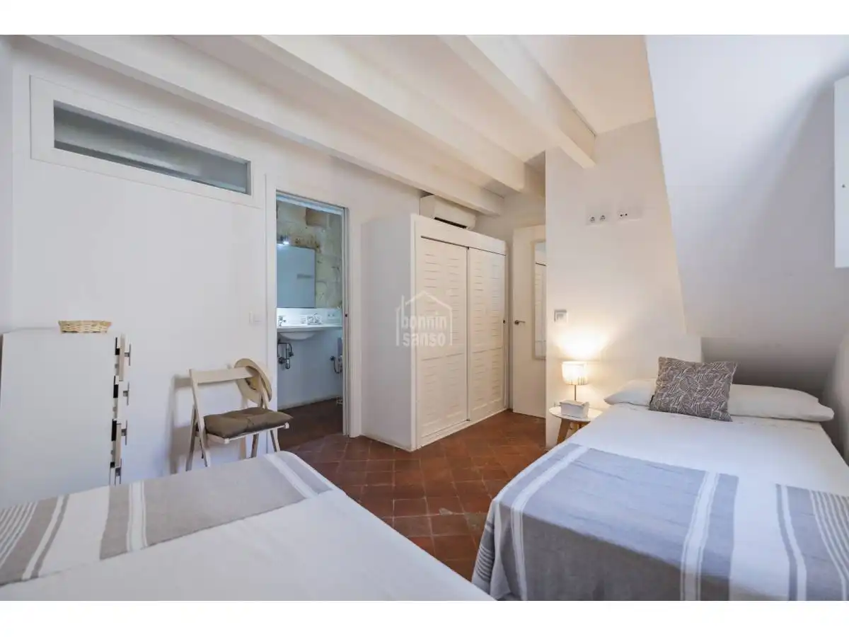 Habitación de Apartamento en venta en Ciutadella de Menorca con Calefacción, Terraza y Amueblado