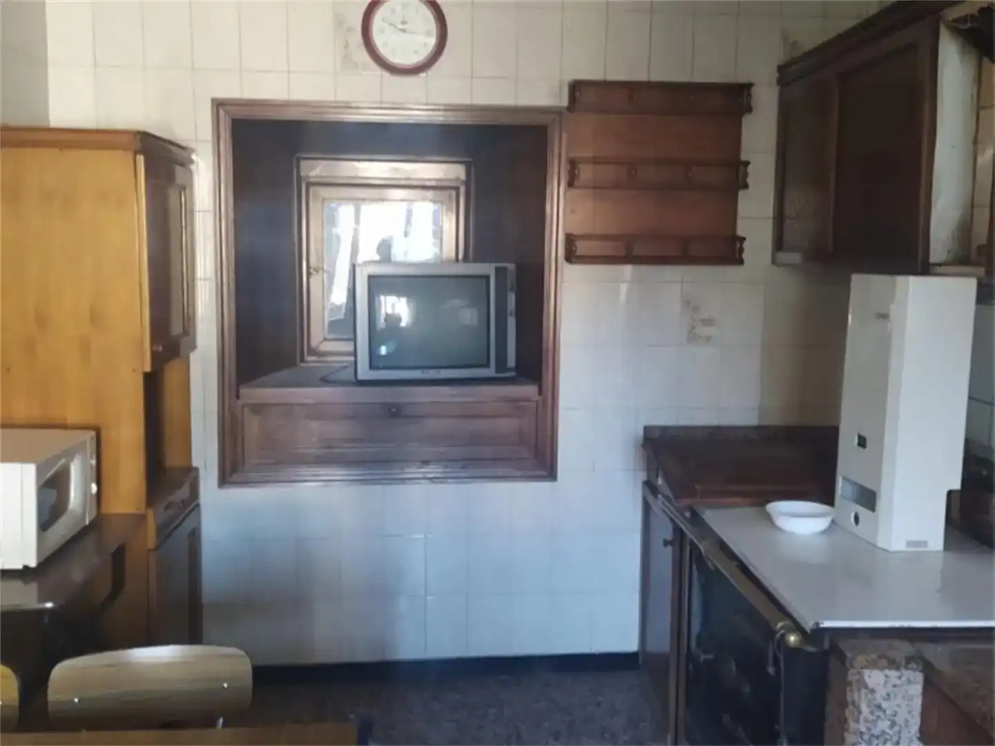 Cocina de Casa adosada en venta en A Gudiña  con Amueblado