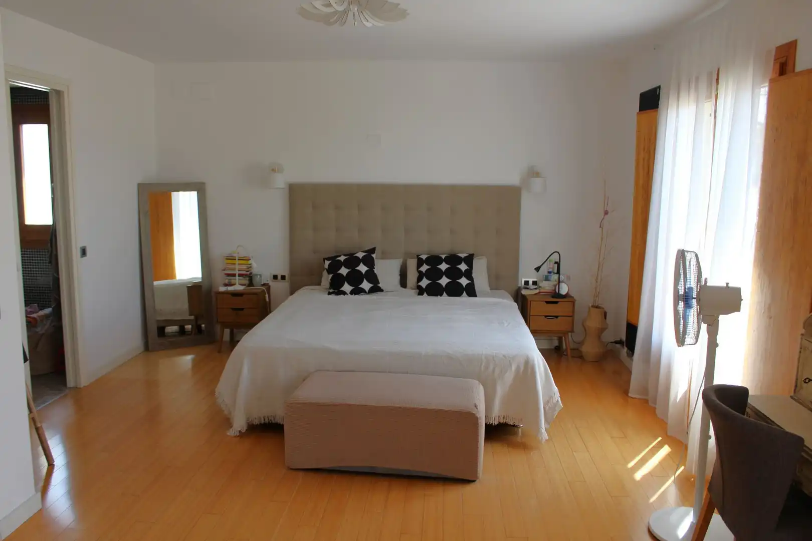 Habitación de Casa adosada de alquiler en Sant Pere de Ribes con Aire acondicionado, Calefacción y Amueblado