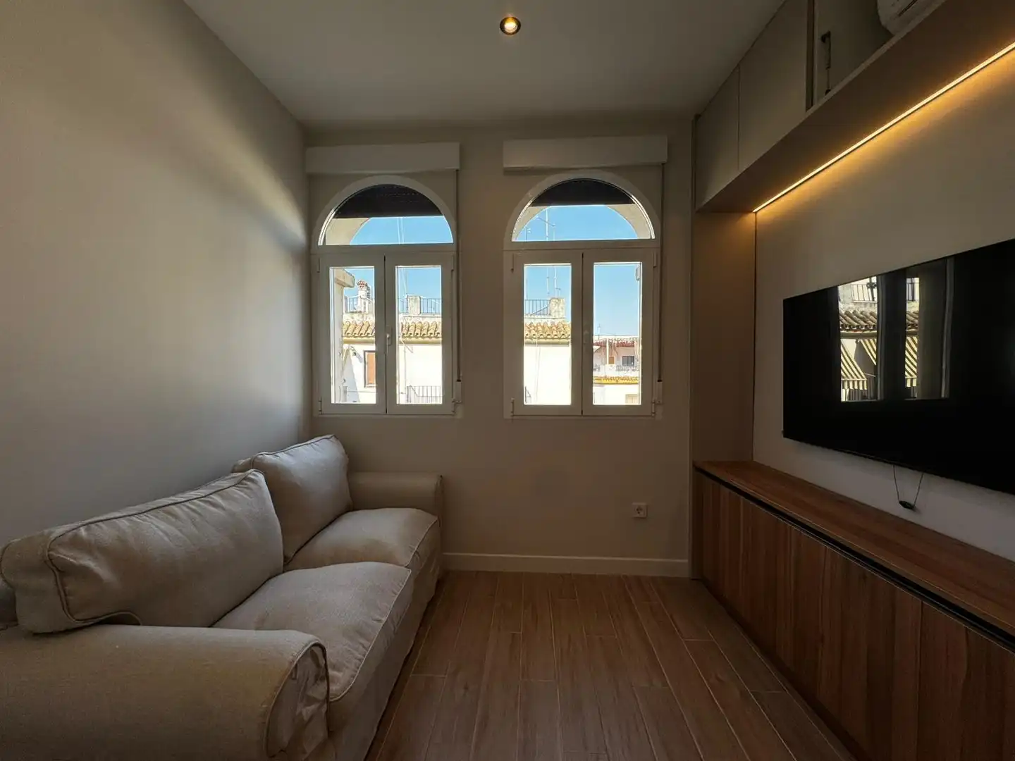 Sala de estar de Piso en venta en Córdoba con Aire acondicionado, Amueblado y Balcón