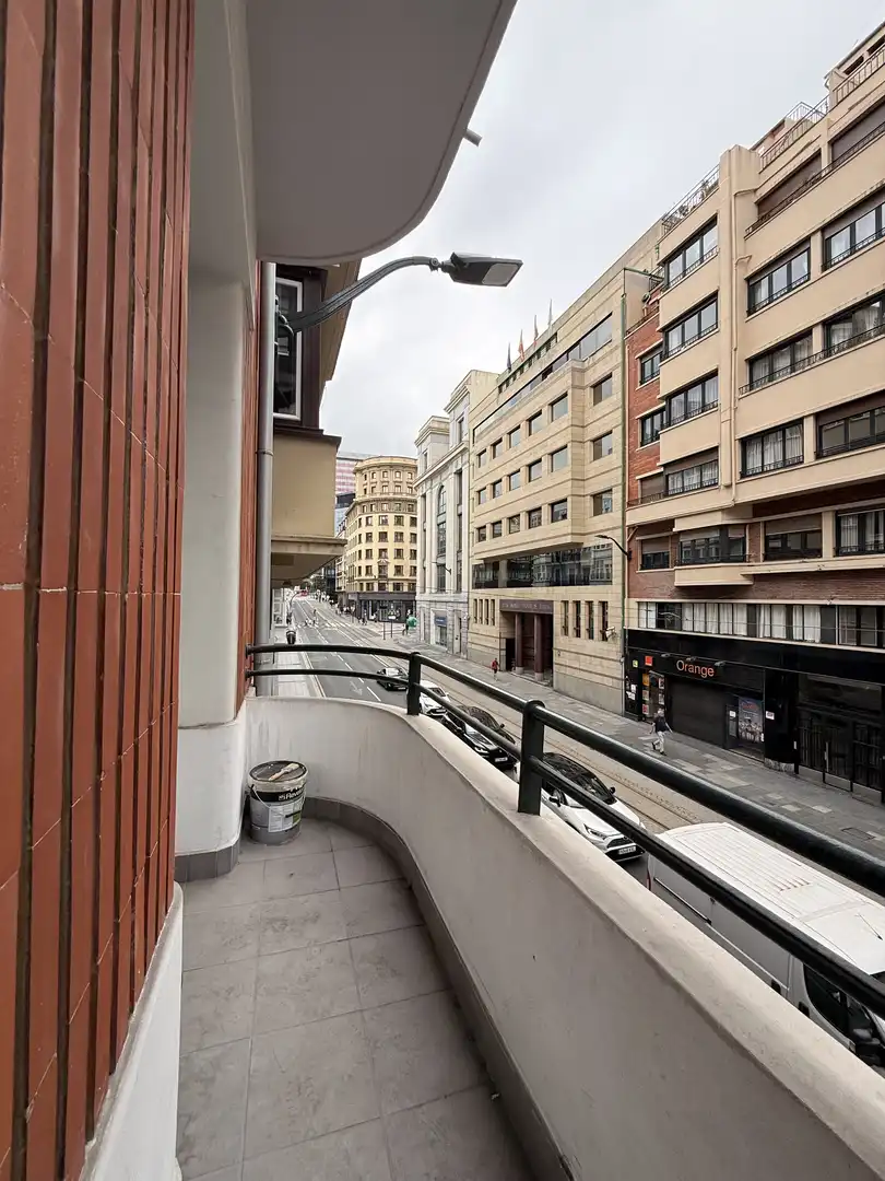 Exterior view of Flat for sale in Bilbao   with Balcony