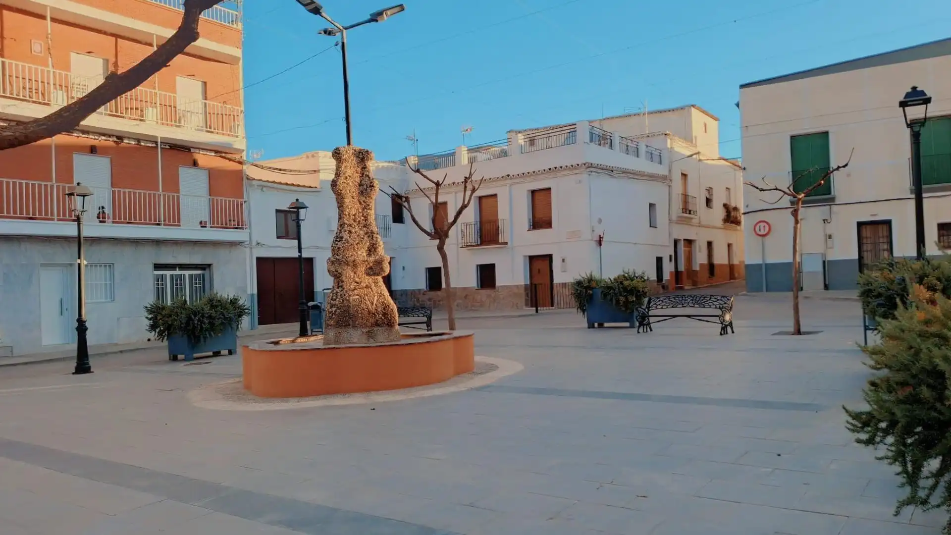 Exterior view of Flat for sale in Fondón  with Air Conditioner, Private garden and Furnished