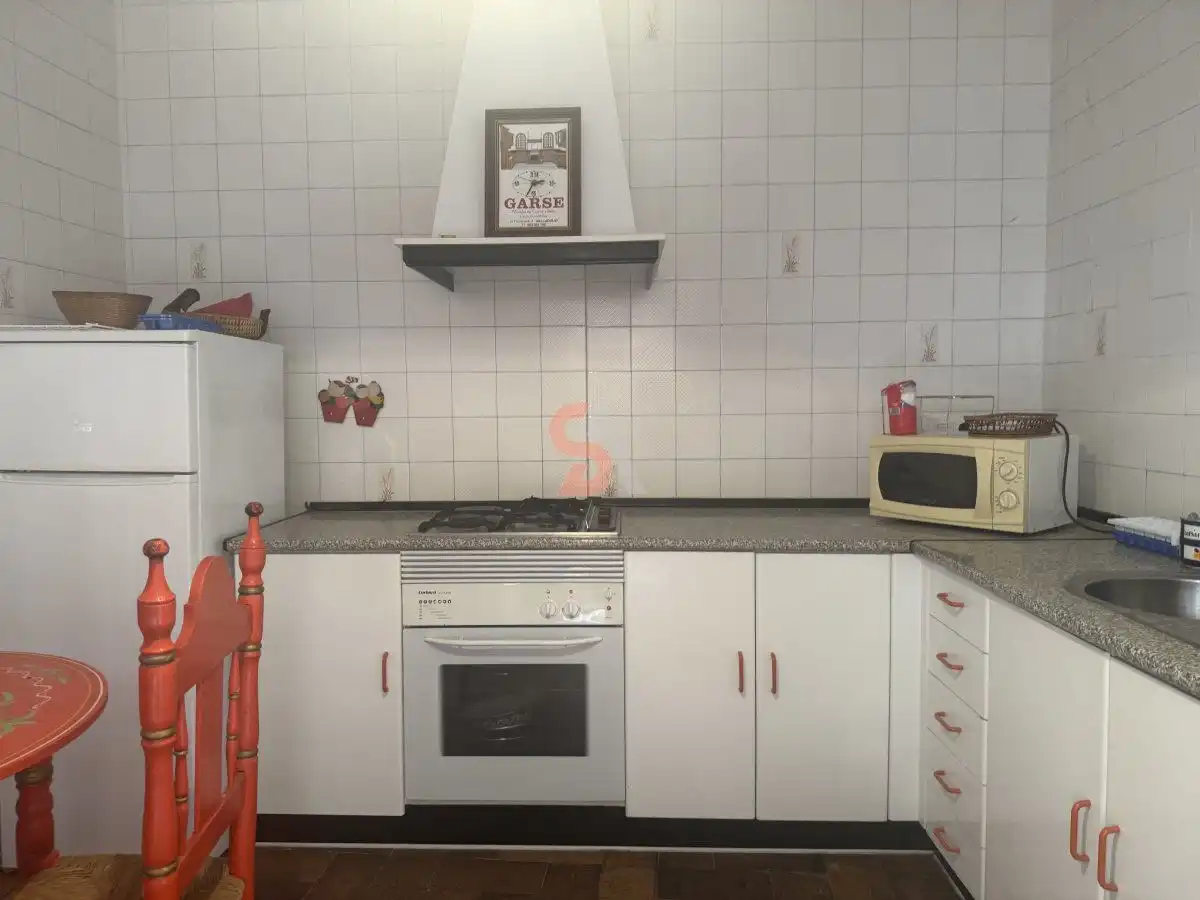 Cocina de Casa o chalet en venta en Alcazarén con Calefacción, Terraza y Trastero