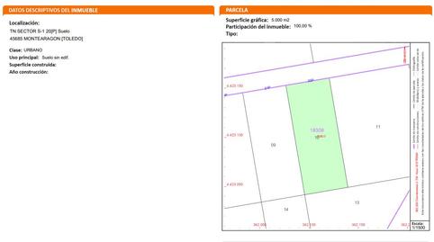Foto 3 de Terreny en venda a Rio Tajo, Montearagón, Toledo