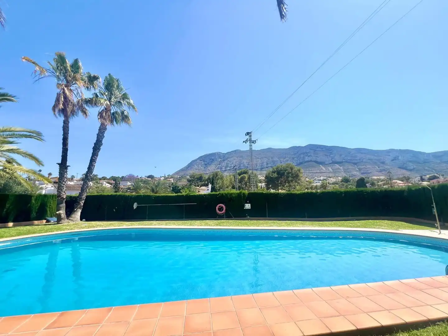 Swimming pool of Detached homes for sale in Dénia  with Air Conditioner, Terrace and Community pool