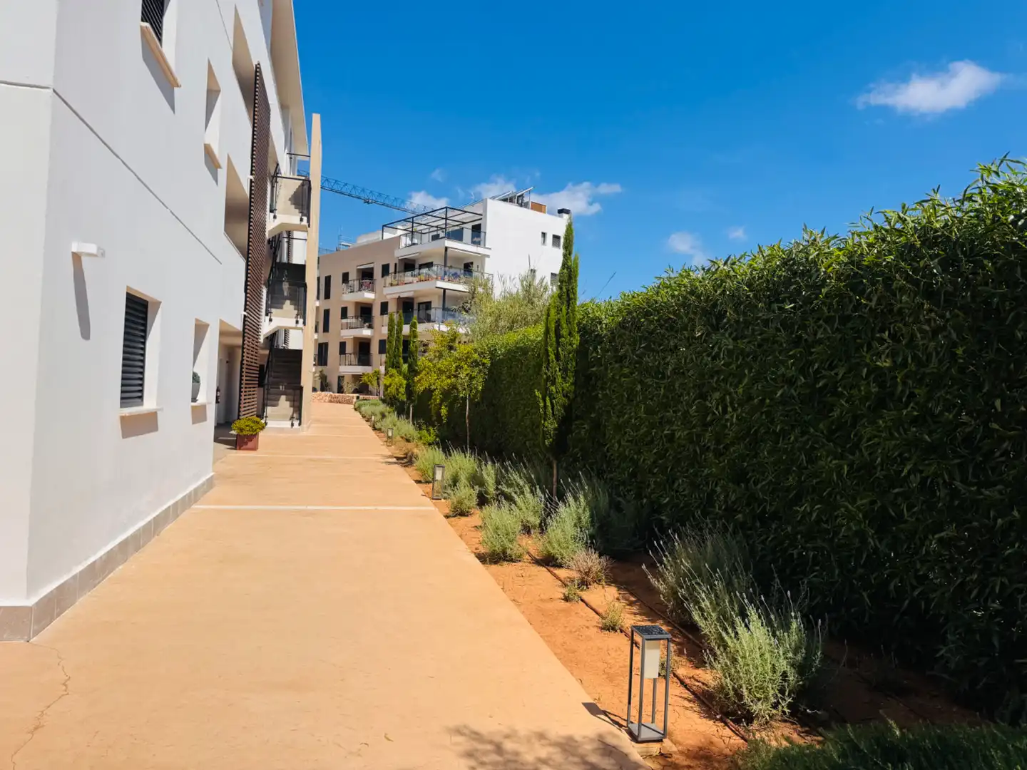 Vista exterior de Planta baja en venta en Sant Llorenç des Cardassar con Aire acondicionado, Jardín privado y Amueblado