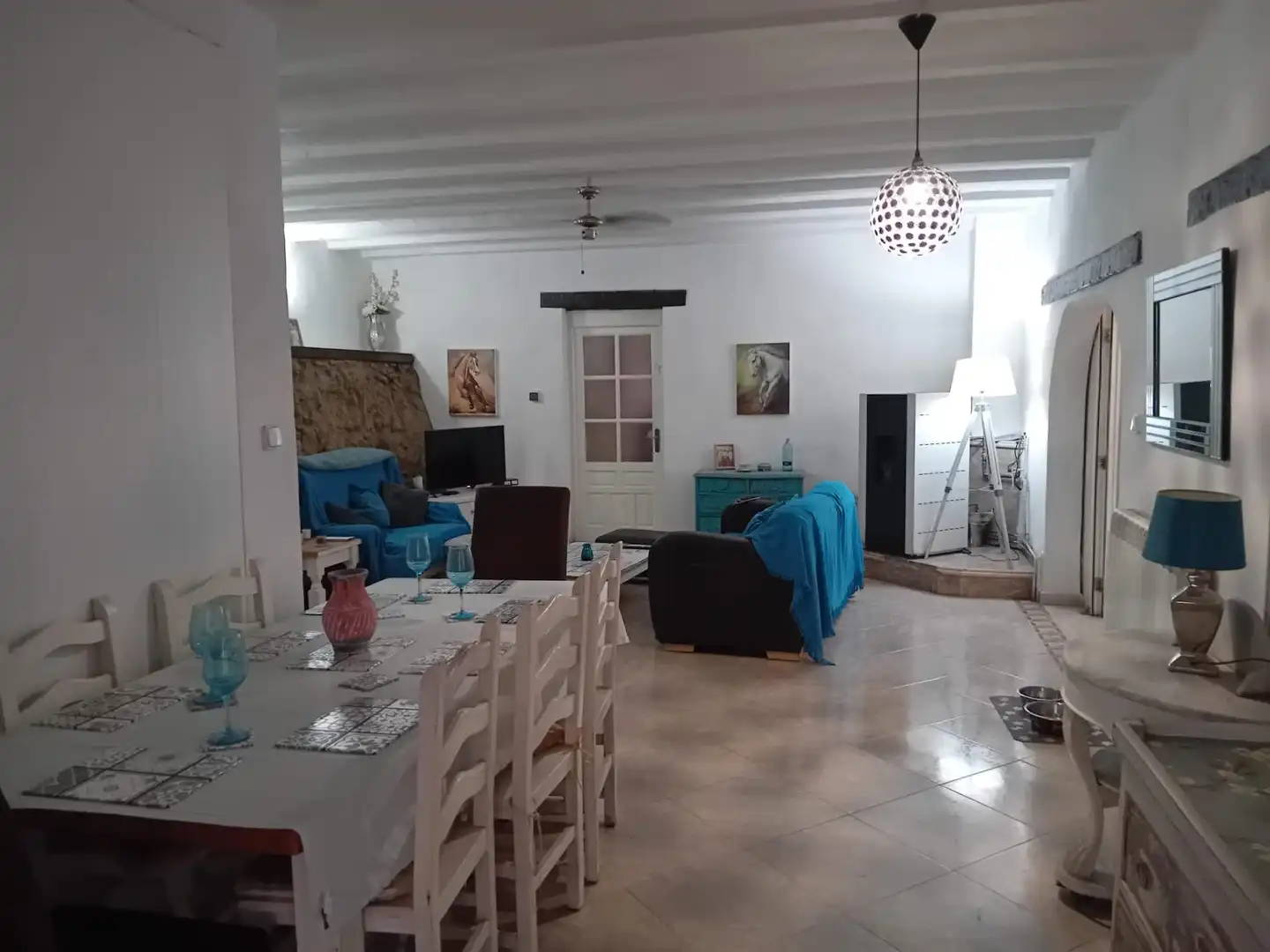 Menjador de Finca rústica en venda en Móra d'Ebre
