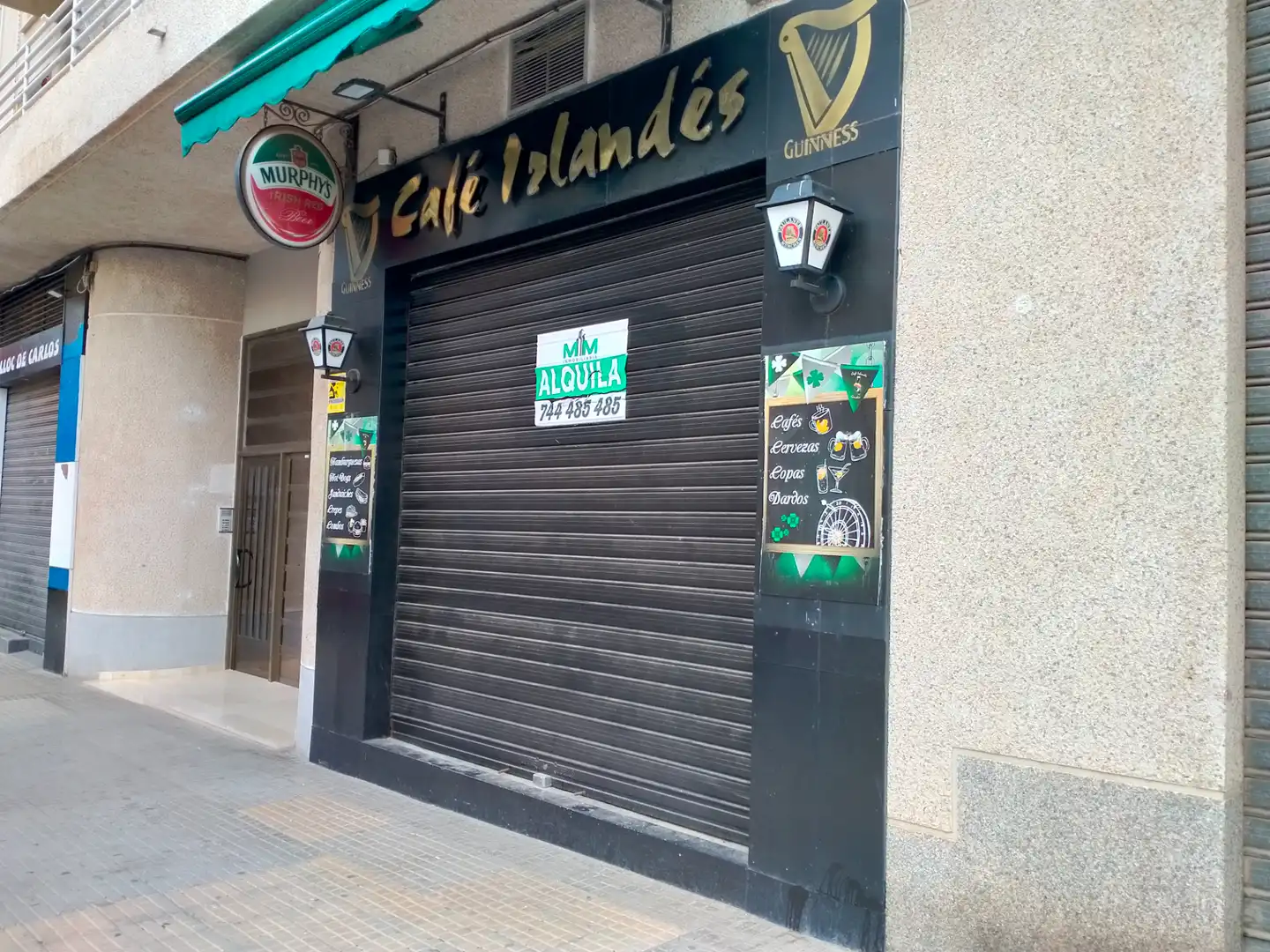 Vista exterior de Local de alquiler en Gandia con Aire acondicionado, Parquet y Amueblado