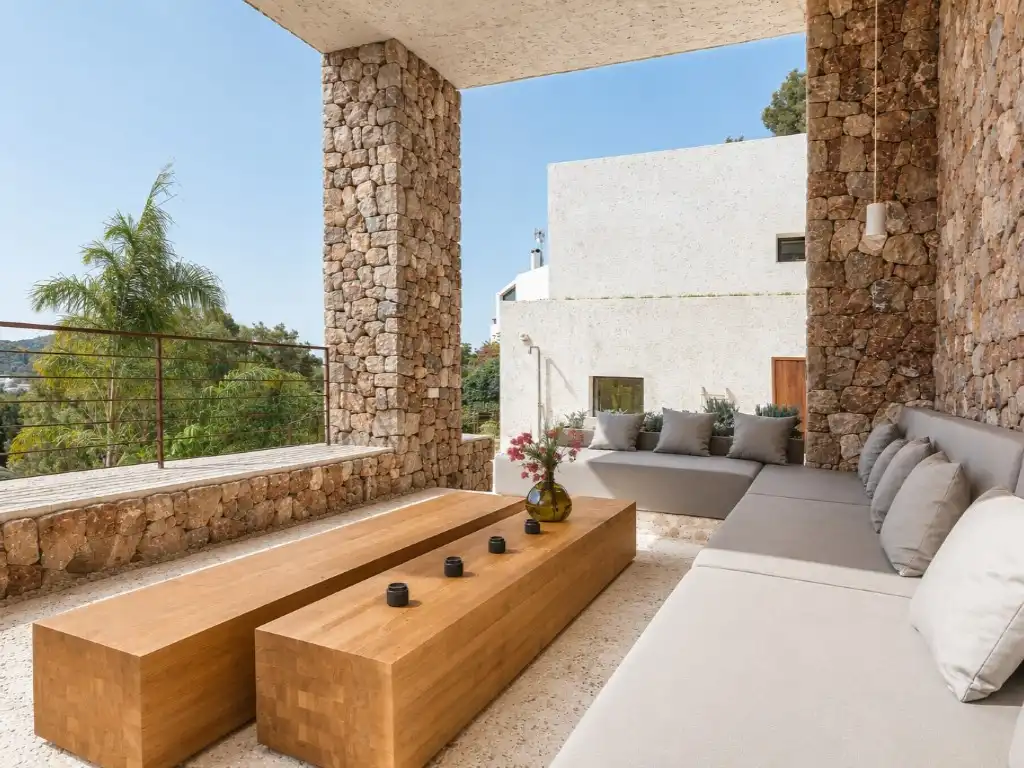 Terraza de Casa o chalet en venta en Santa Eulària des Riu