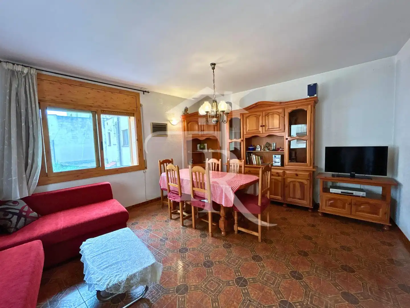Sala d'estar de Casa adosada en venda en Bonastre amb Aire condicionat, Terrassa i Traster