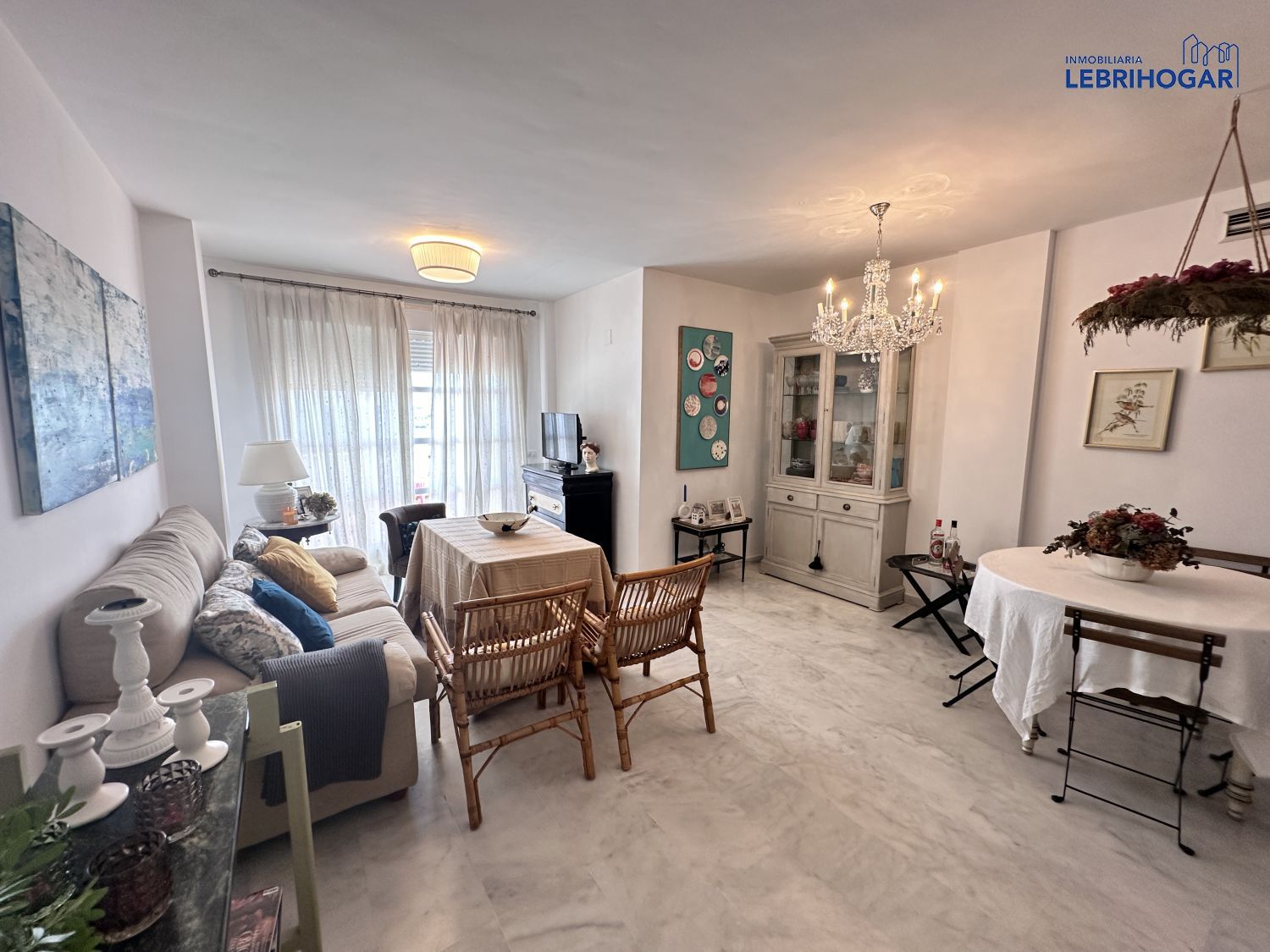 Living room of Attic for sale in Lebrija  with Air Conditioner, Heating and Terrace