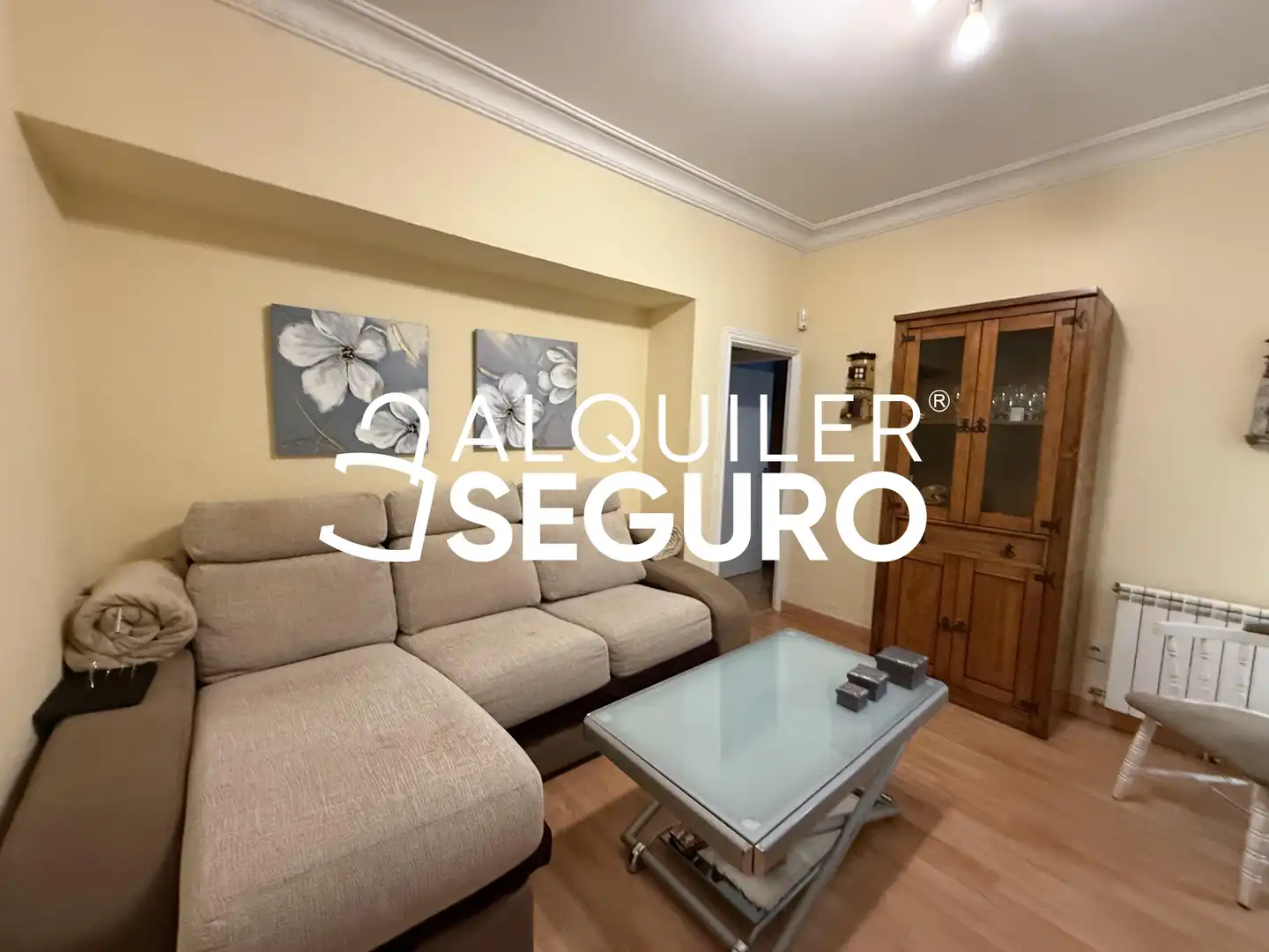 Living room of Flat for rent in Juan de la Cierva
