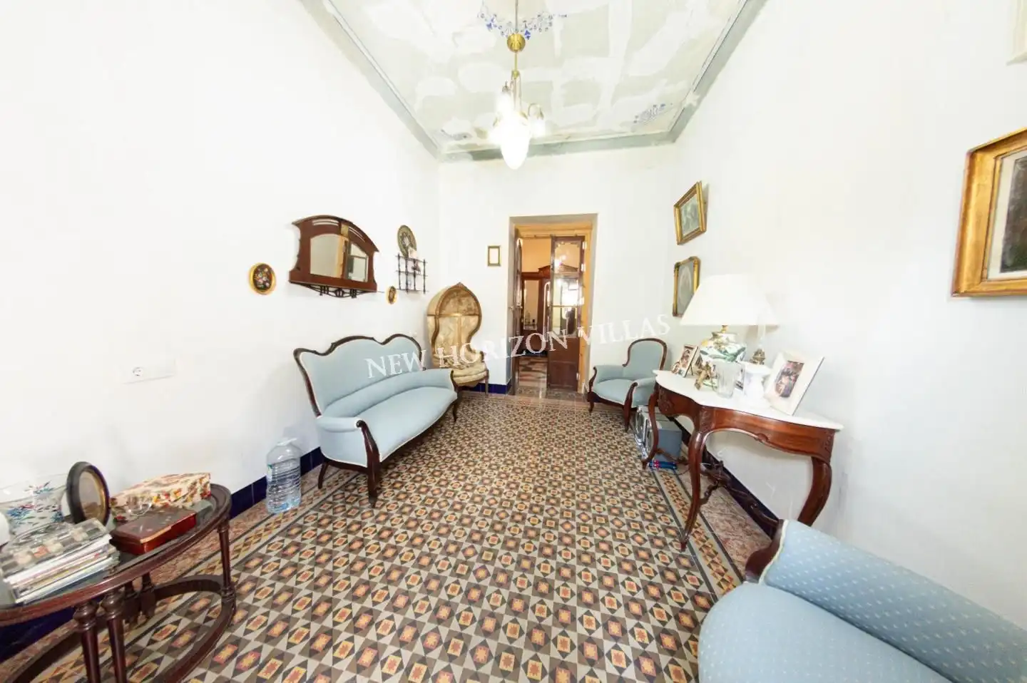 Sala de estar de Casa o chalet en venta en Albox con Aire acondicionado