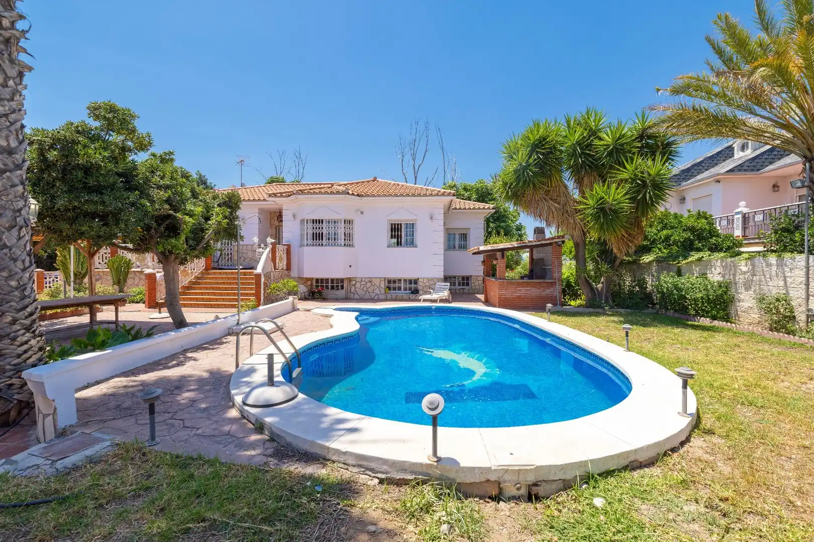 Garten von Haus oder Chalet zum Verkauf in Málaga mit Klimaanlage, Terrasse und Abstellraum
