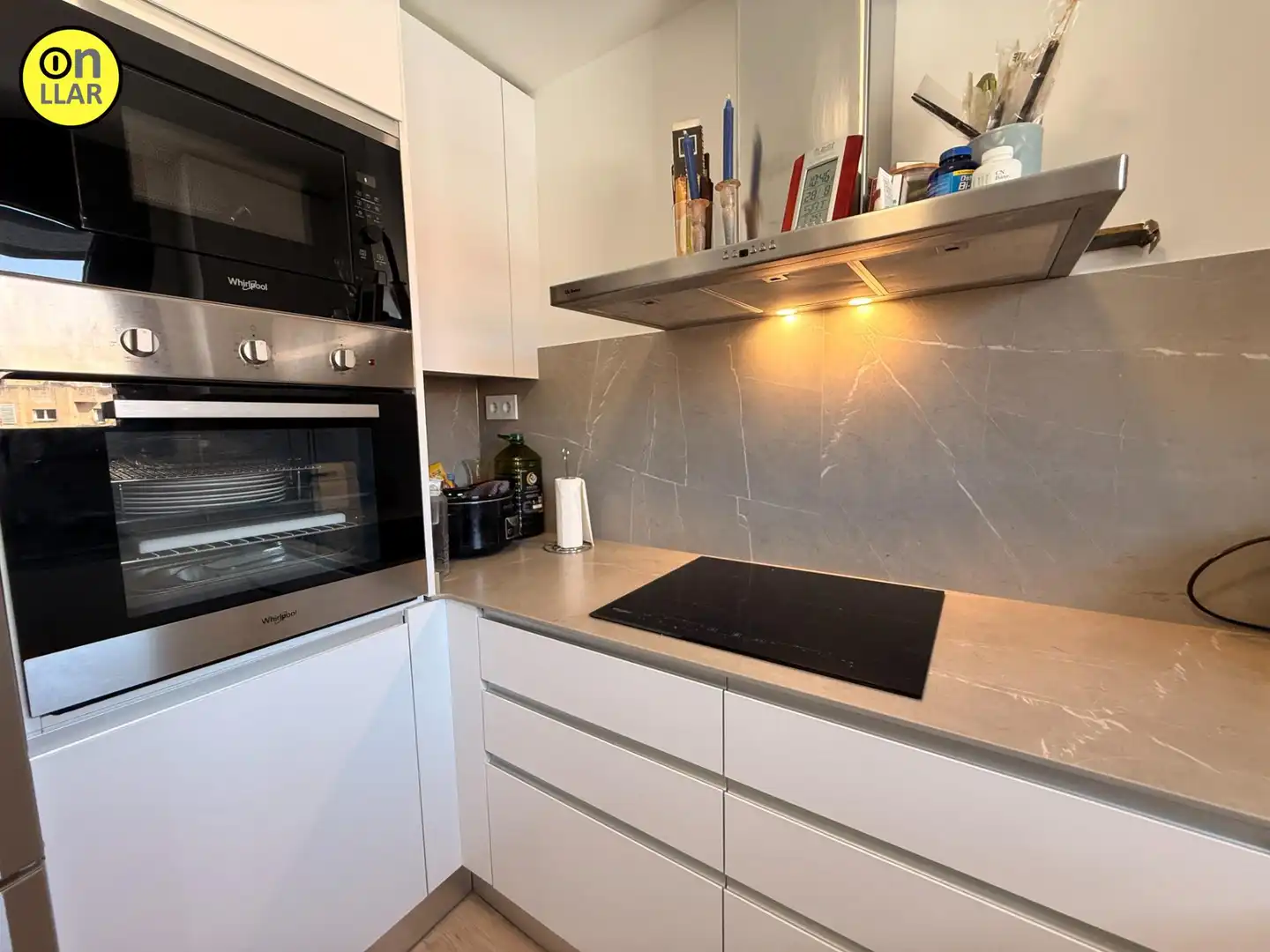 Cocina de Piso de alquiler en La Garriga con Parquet, Terraza y Trastero