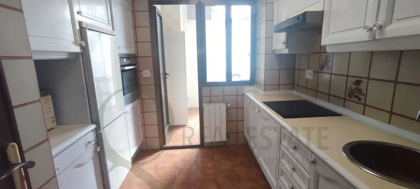 Cocina de Piso de alquiler en Alicante / Alacant con Calefacción, Terraza y Amueblado