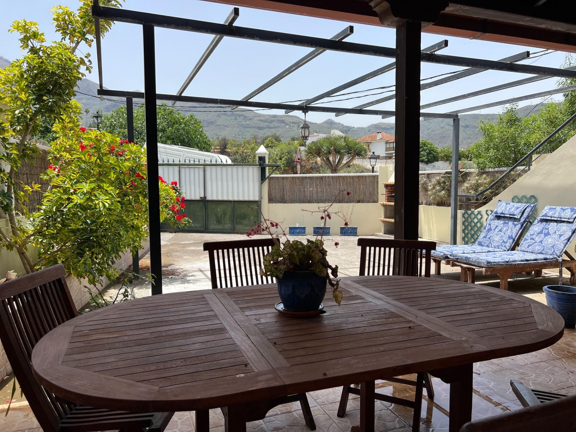 Terrace of Country house to rent in Valsequillo de Gran Canaria
