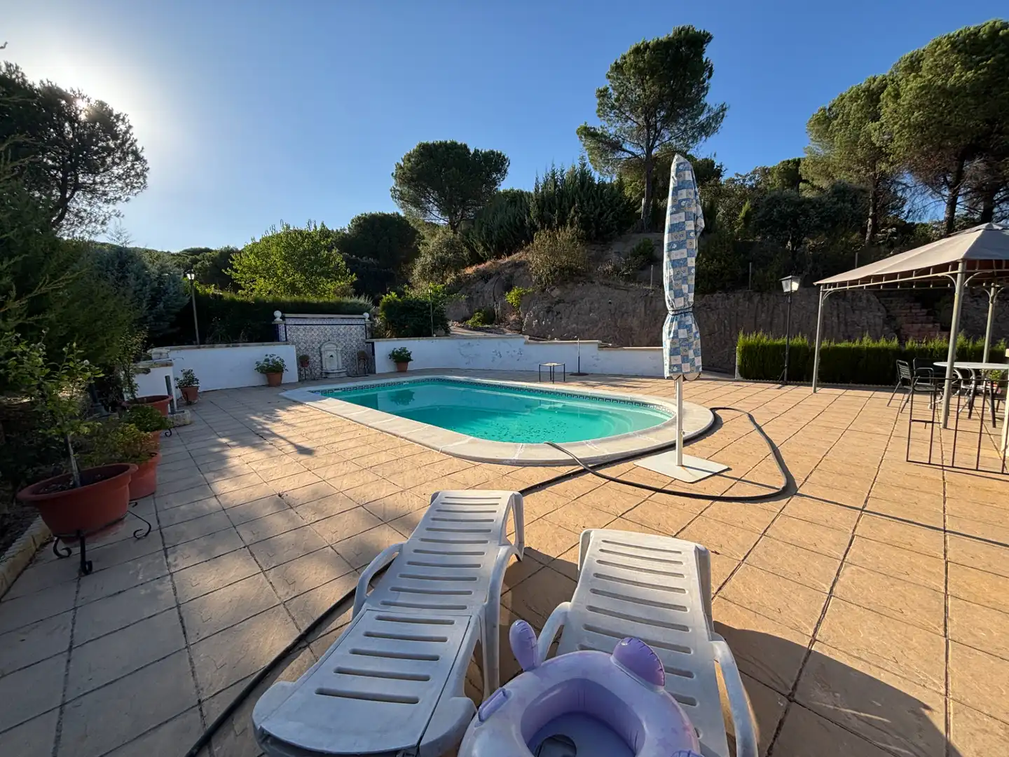 Piscina de Finca rústica en venta en Andújar con Aire acondicionado, Jardín privado y Piscina