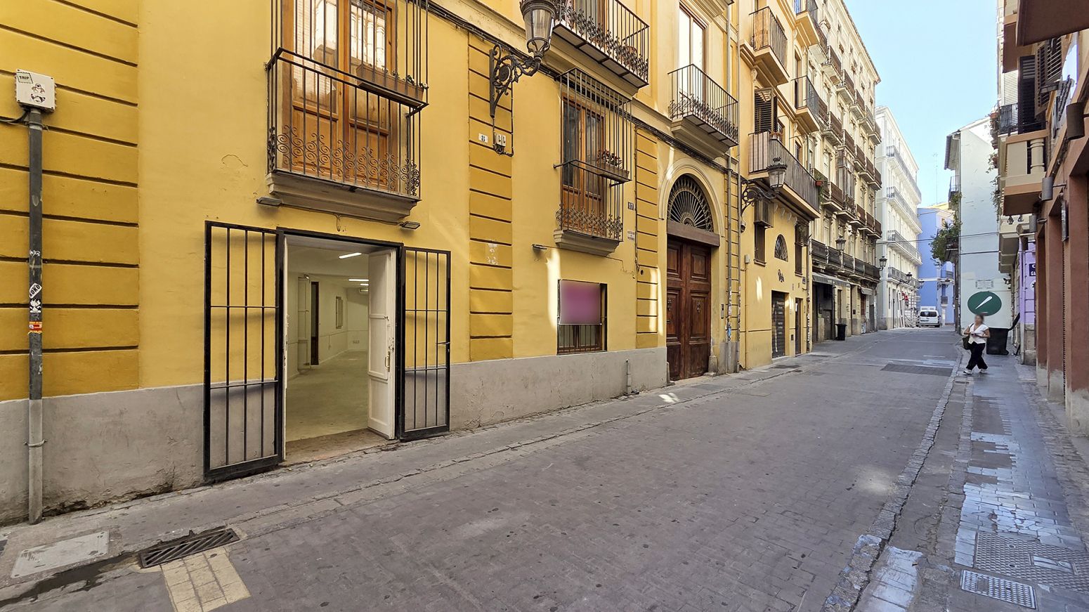 Vista exterior de Pis en venda en  Valencia Capital amb Calefacció