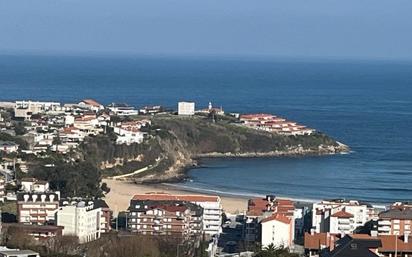 Vista exterior de Pis en venda en Suances amb Calefacció, Parquet i Terrassa