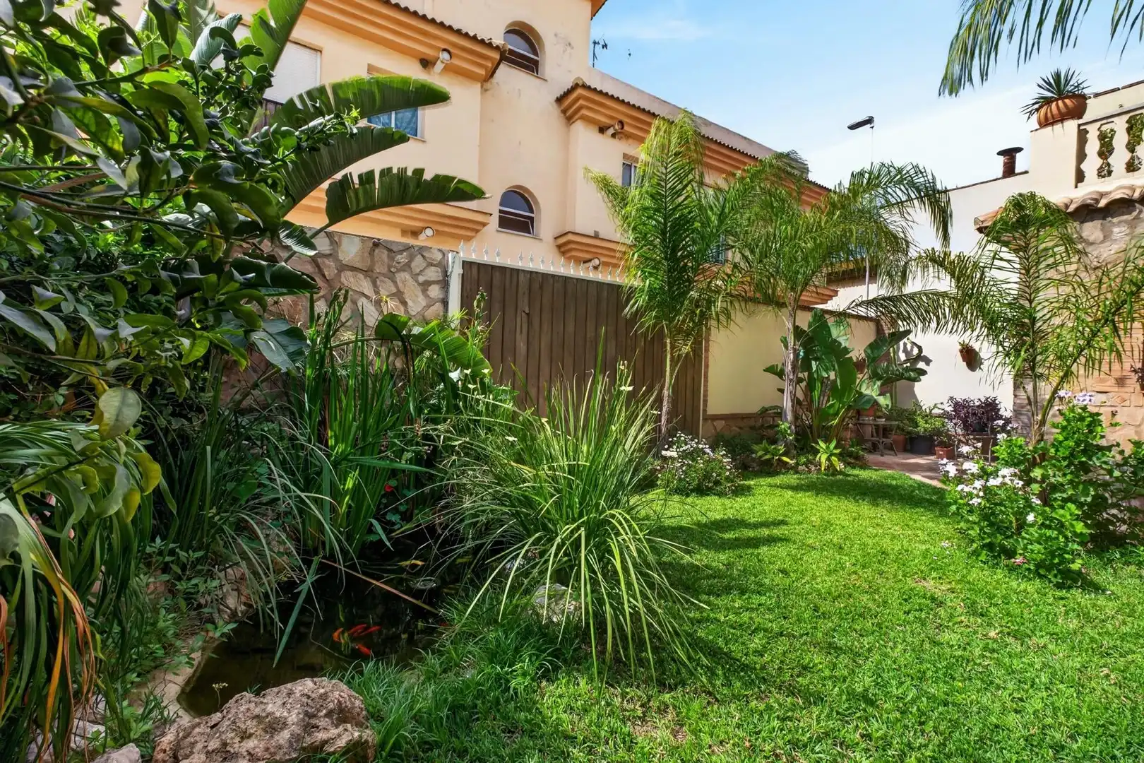 Garden of Houses for sale in Málaga  with Air Conditioner, Heating and Private garden
