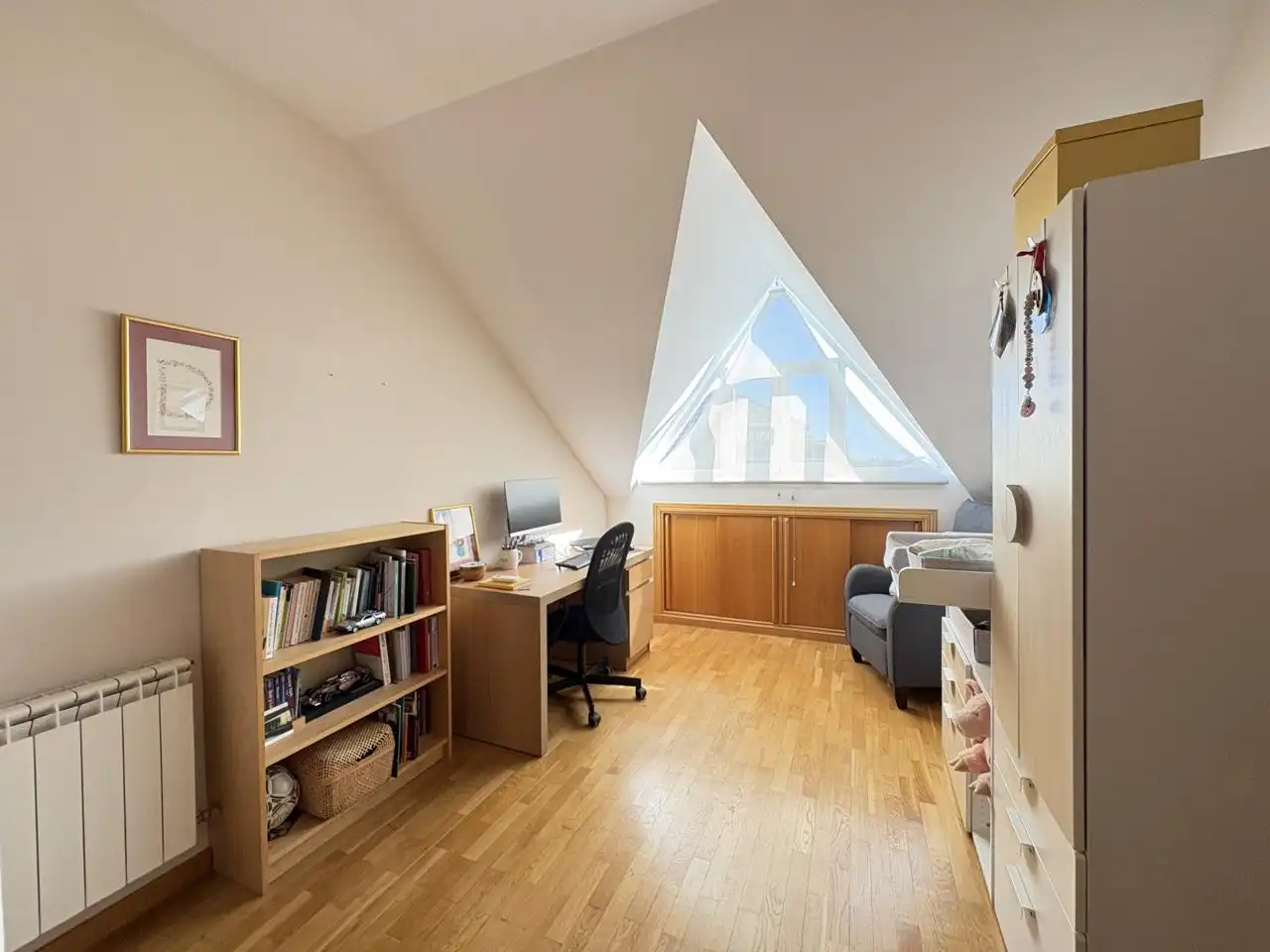 Schlafzimmer von Maisonette zur Miete in Torrelodones mit Klimaanlage, Heizung und Terrasse