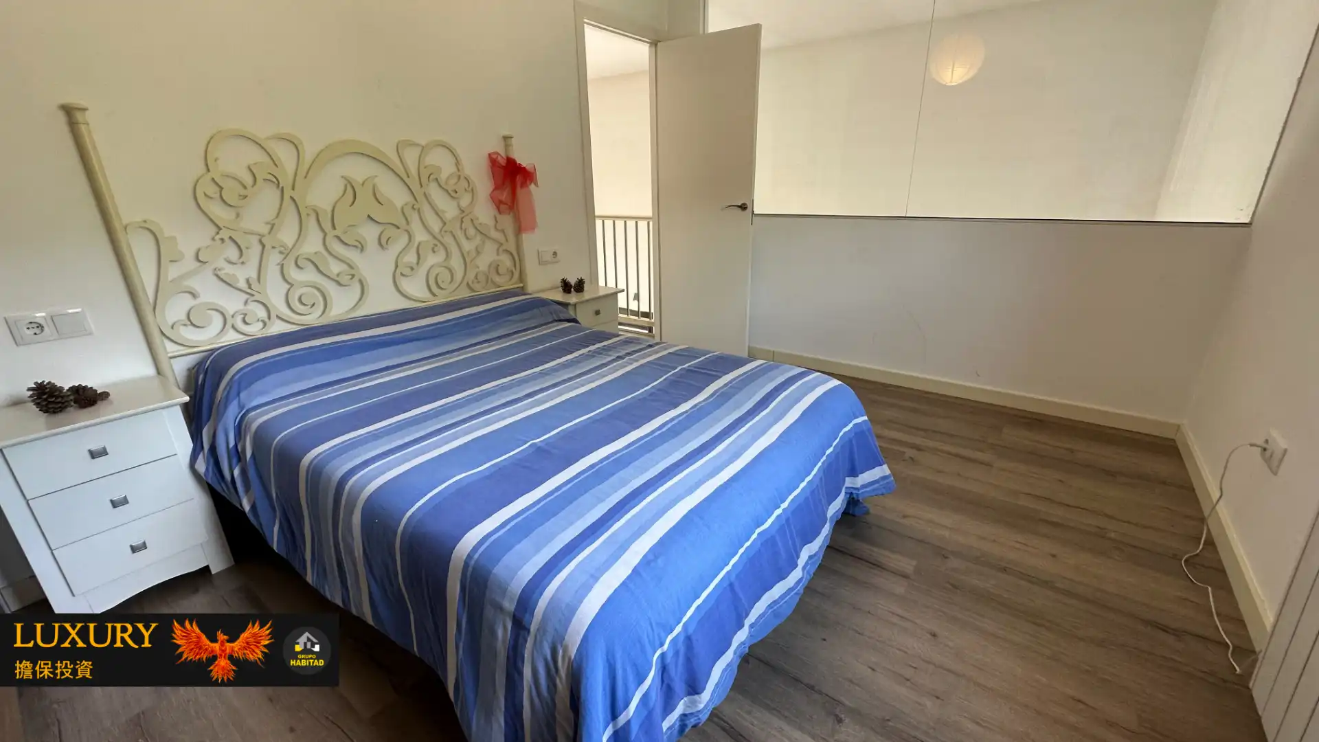 Schlafzimmer von Haus oder Chalet zum Verkauf in Cunit mit Heizung, Privatgarten und Schwimmbad
