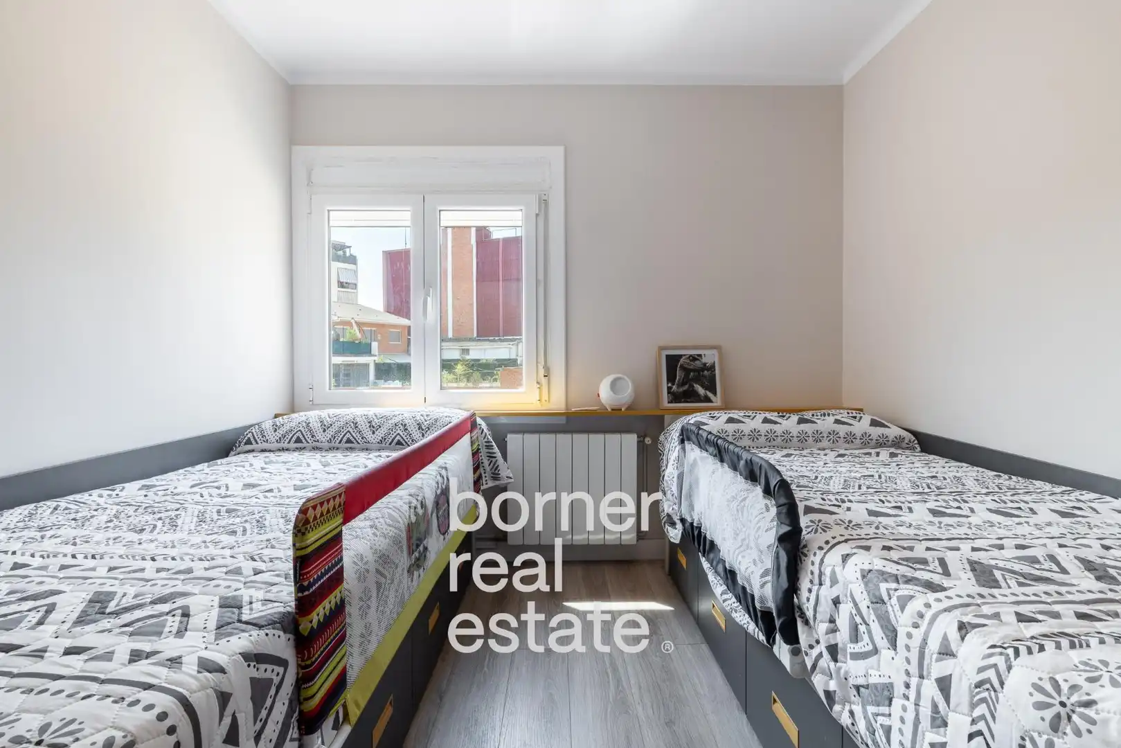 Schlafzimmer von Wohnung zum Verkauf in Rubí mit Heizung, Parkett und Balkon