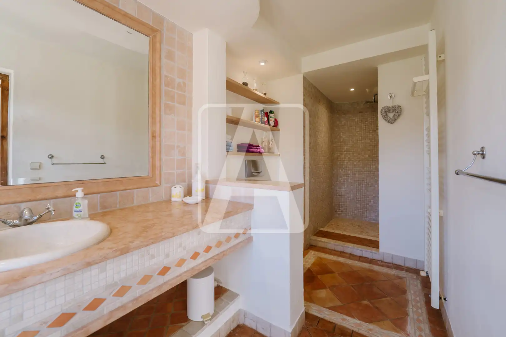 Baño de Finca rústica en venta en Benissa con Aire acondicionado, Calefacción y Jardín privado