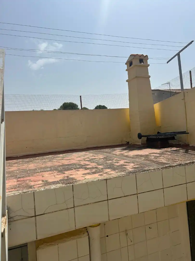 Terrassa de Casa o xalet de lloguer en Alborache amb Aire condicionat, Jardí privat i Terrassa