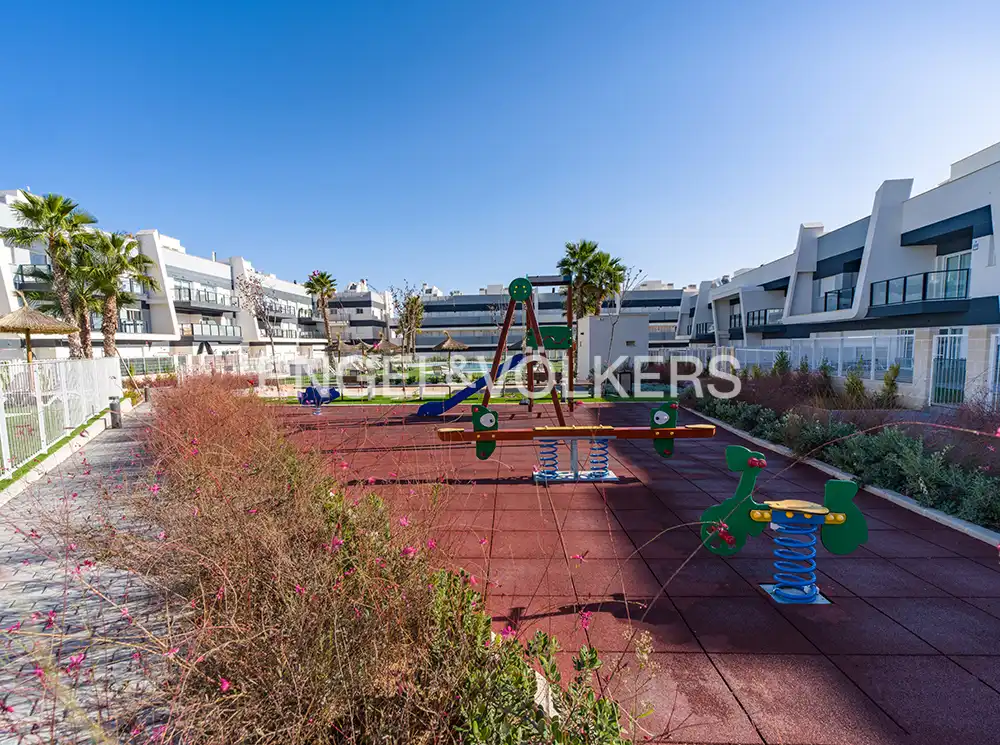 Außenansicht von Maisonette zum Verkauf in Santa Pola mit Klimaanlage, Heizung und Terrasse