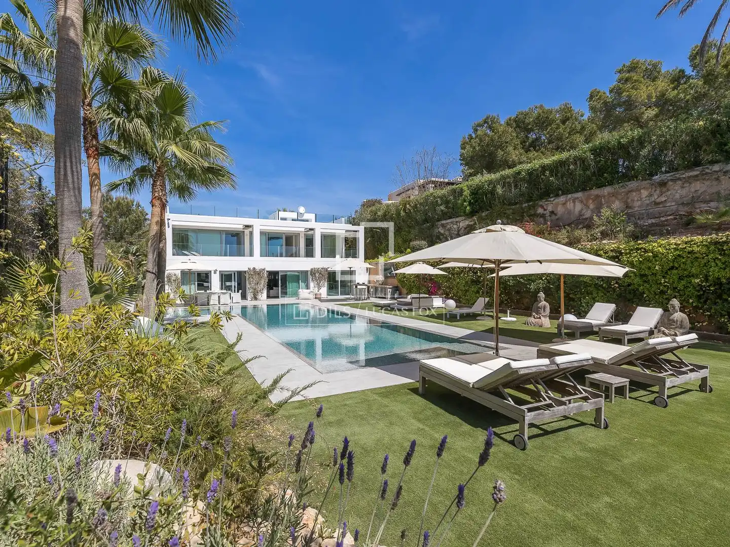 Jardín de Casa o chalet en venta en Santa Eulària des Riu con Aire acondicionado, Calefacción y Jardín privado