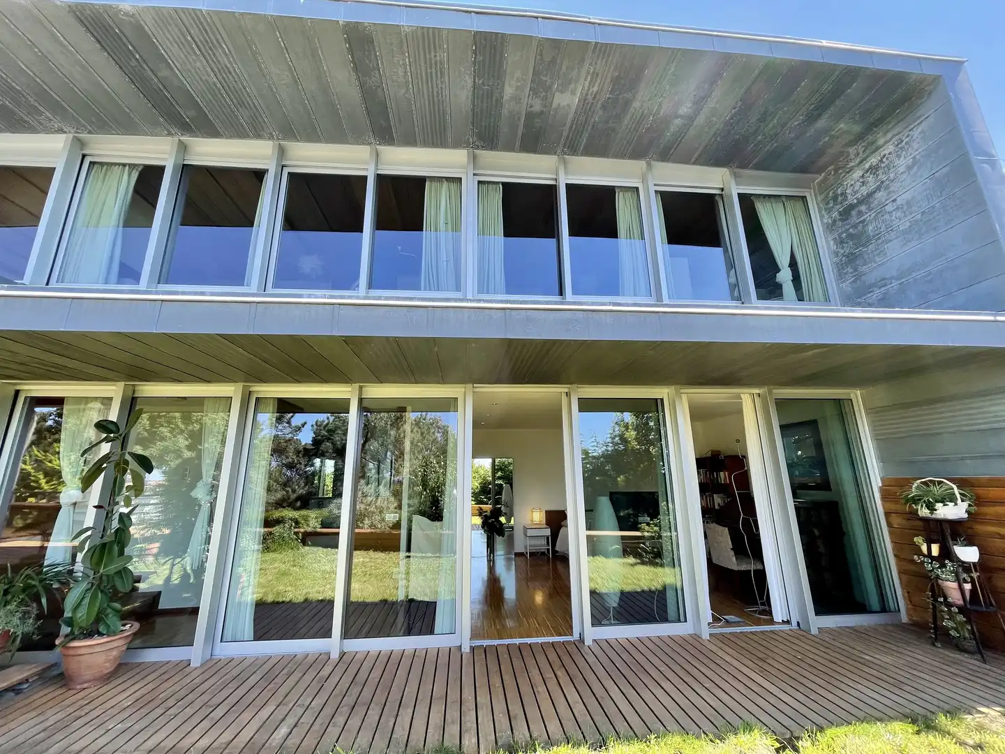 Vista exterior de Casa o chalet de alquiler en Nigrán con Calefacción, Jardín privado y Parquet