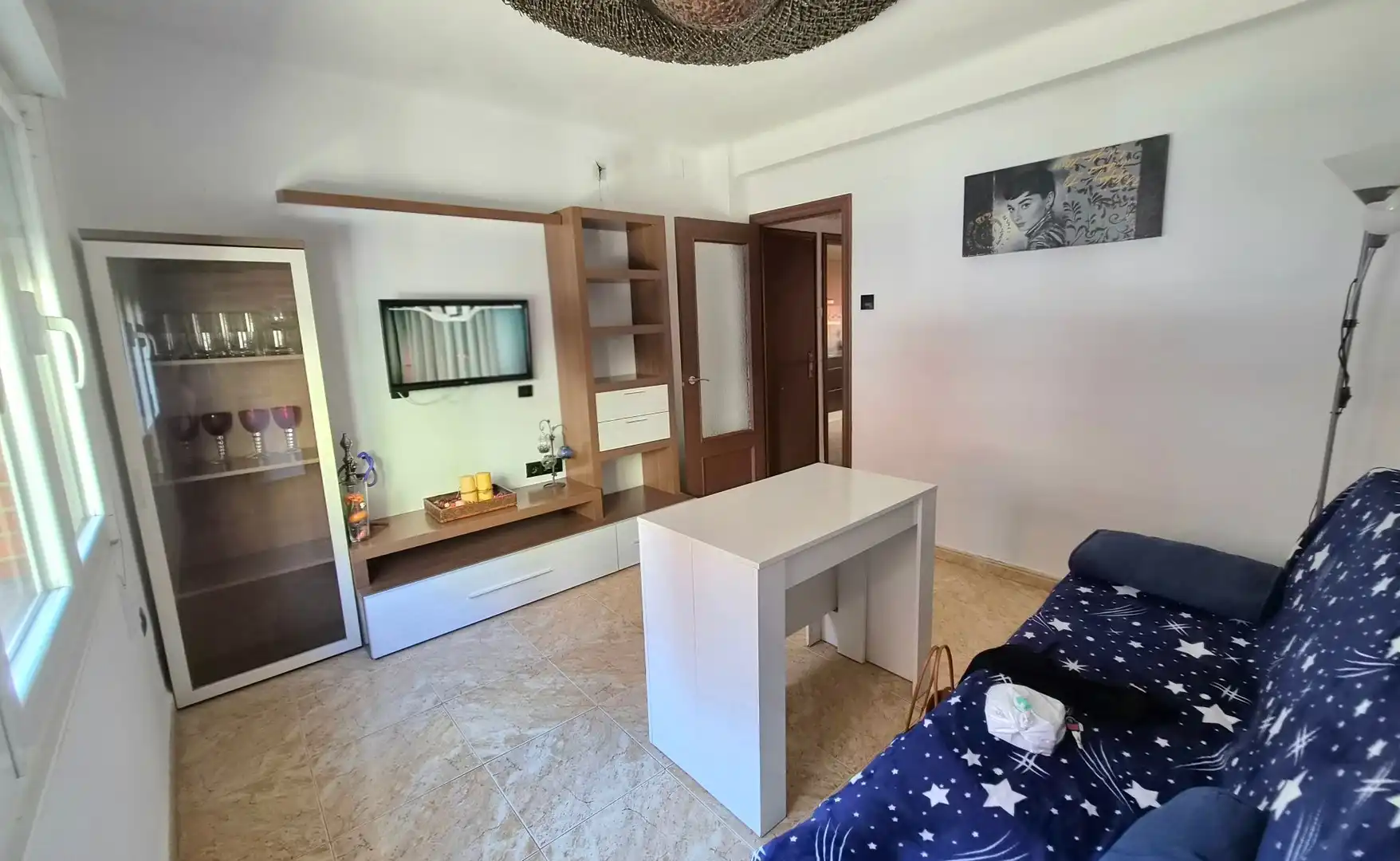 Sala d'estar de Casa adosada de lloguer en Carreño amb Calefacció